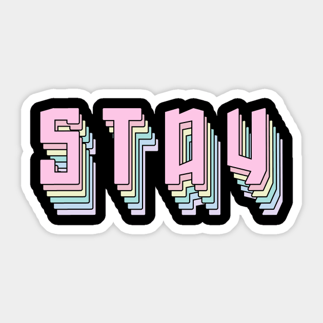 Kpop Stray Kids Official Fandom STAY - Kpop Stray Kids - Sticker ...